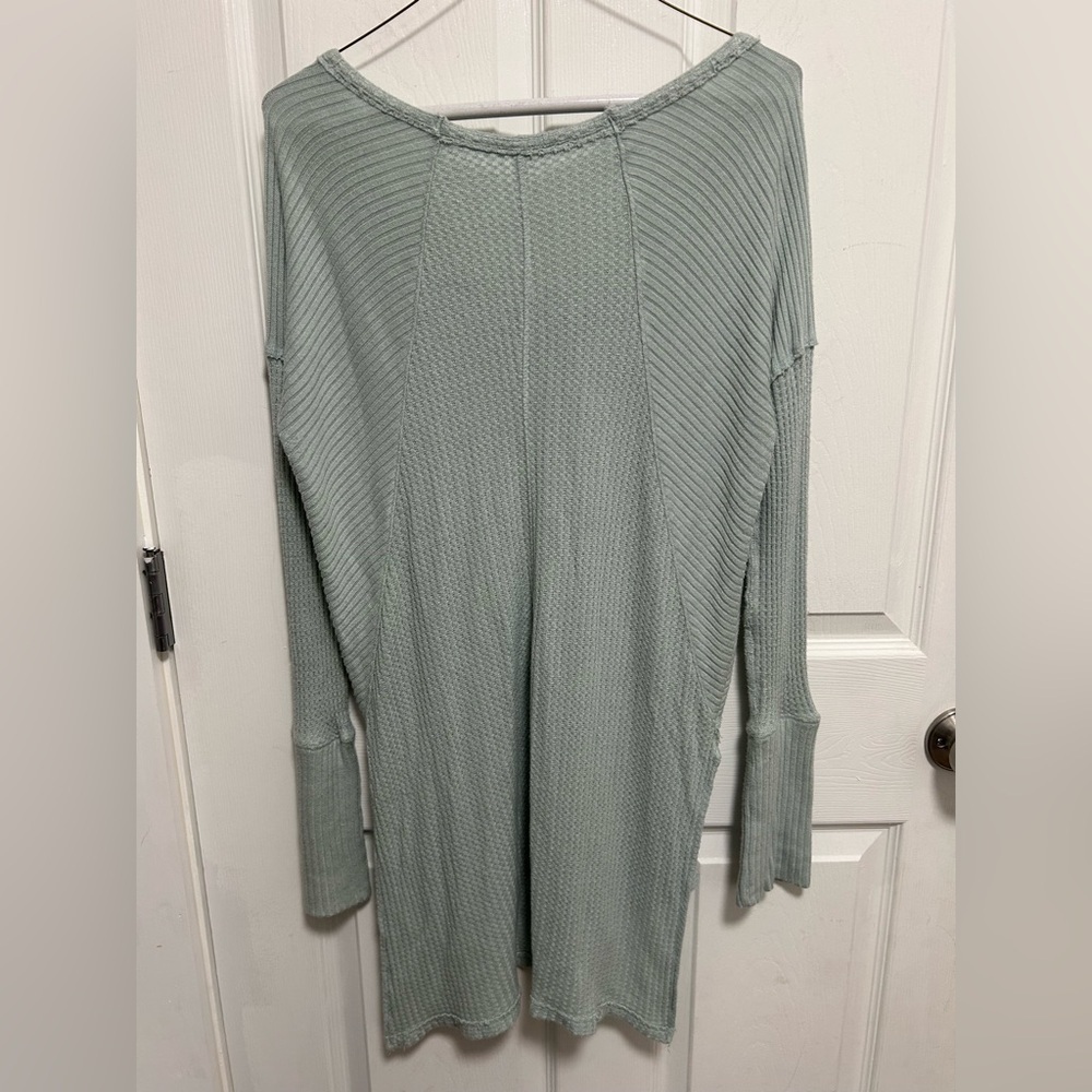 Free People Sage Ribbed Tunic Top - Picture 5 of 7